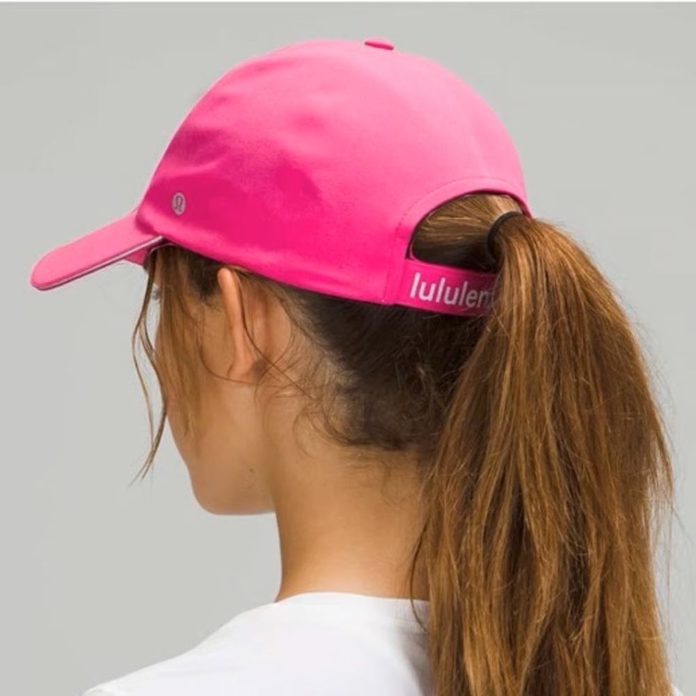 Lululemon Fast and Free Hat - Hot Pink